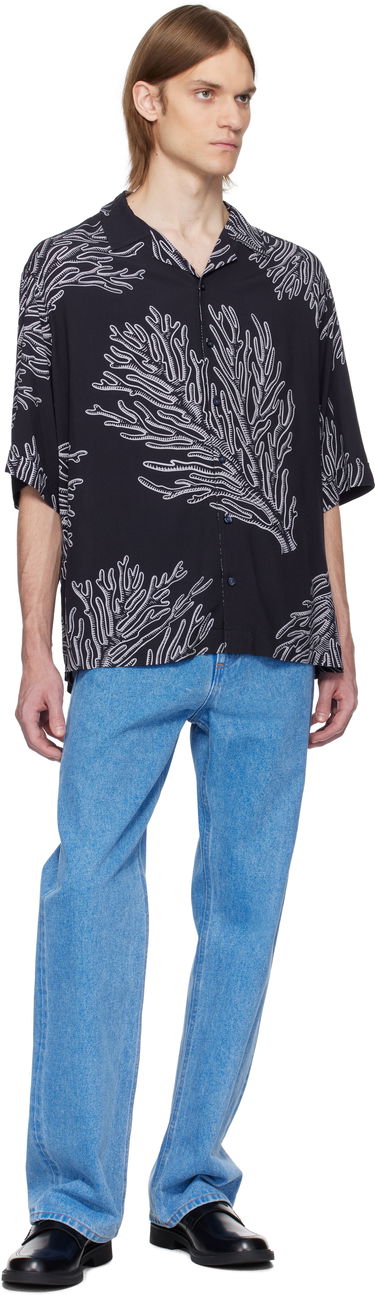 Риза BOSS BOSS Coral Print Shirt Черно | 50538280, 3