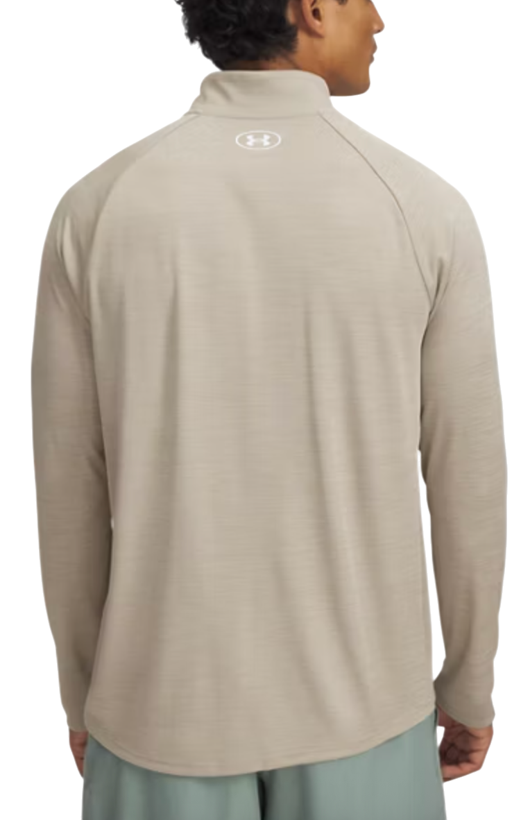 Суитчър Under Armour Under Armour Tech Textured 1/2 Zip Sweatshirt Бежово | 1382797-299, 1