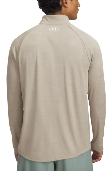 Суитчър Under Armour Under Armour Tech Textured 1/2 Zip Sweatshirt Бежово | 1382797-299, 1