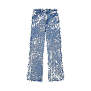 Дънки GANNI Bleach Denim Jeans Синьо | F6556 005 BLEA, 0