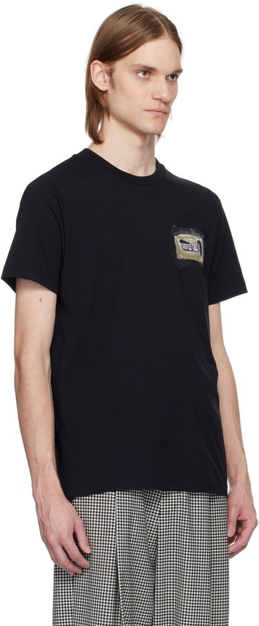 Тениска Marni Marni Collage Print Cotton T-Shirt Черно | HUMU0198BP USCX92, 1