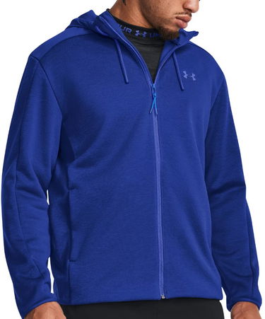 Суитчър Under Armour Essential Swacket Full-Zip Hoodie Синьо | 1378824-400, 0
