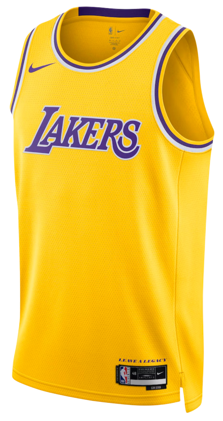 Фланелка Nike Los Angeles Lakers Icon Edition 2023/24 Dri-FIT NBA Swingman Jersey Жълто | dn2140-728, 0