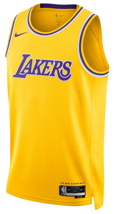 Фланелка Nike Los Angeles Lakers Icon Edition 2023/24 Dri-FIT NBA Swingman Jersey Жълто | dn2140-728, 0