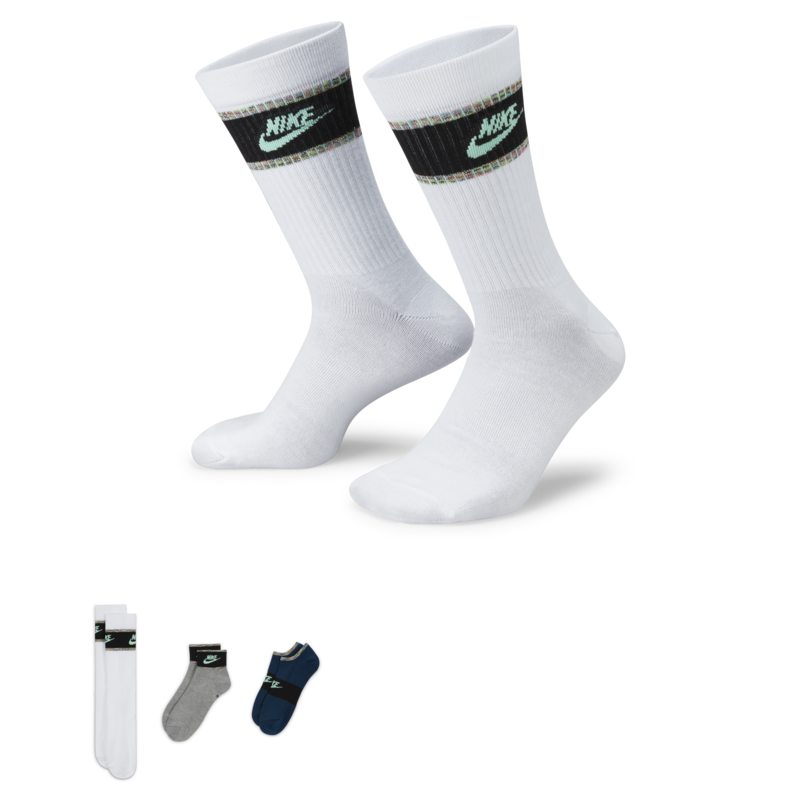 Чорапи Nike Everyday Essentials Multi-Height Socks 3 Pairs Многоцветен | DQ9166-902, 0