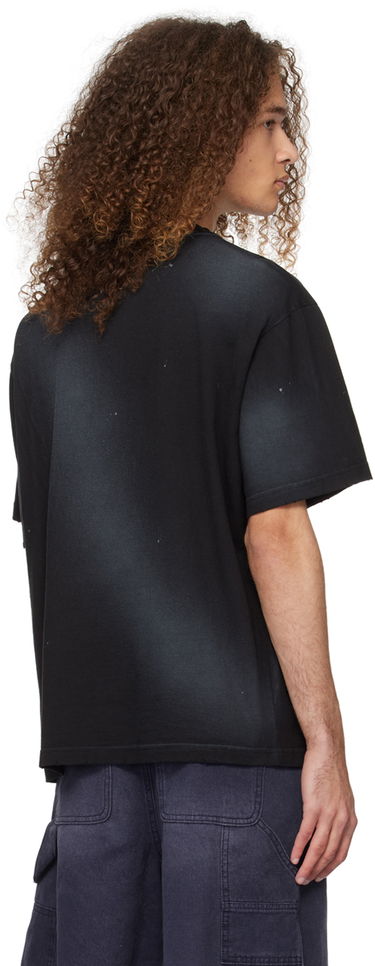 Тениска We11done We11done Men's Graphic Print  T-Shirt Черно | WD-TT0-24-751-U-BK, 2