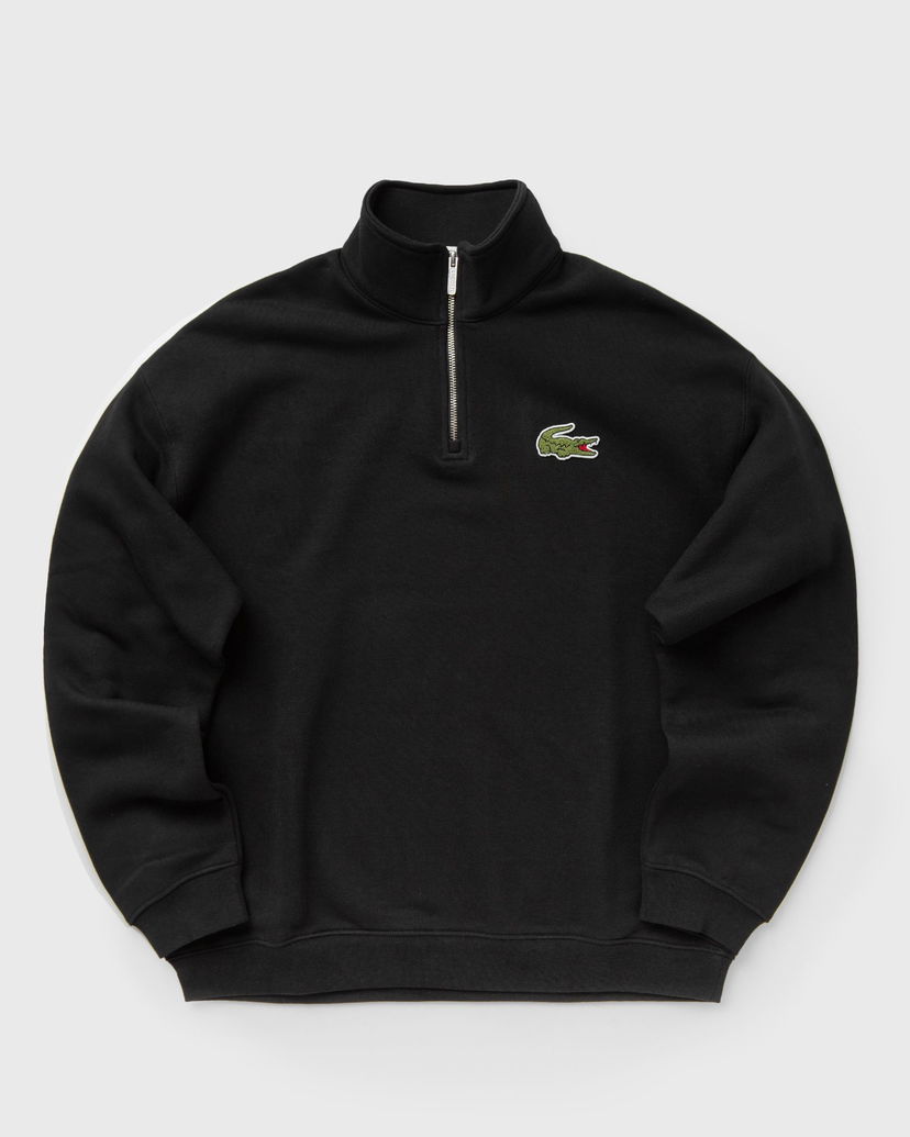 Суитчър Lacoste Sweatshirt Half-Zips Черно | SH2748-031