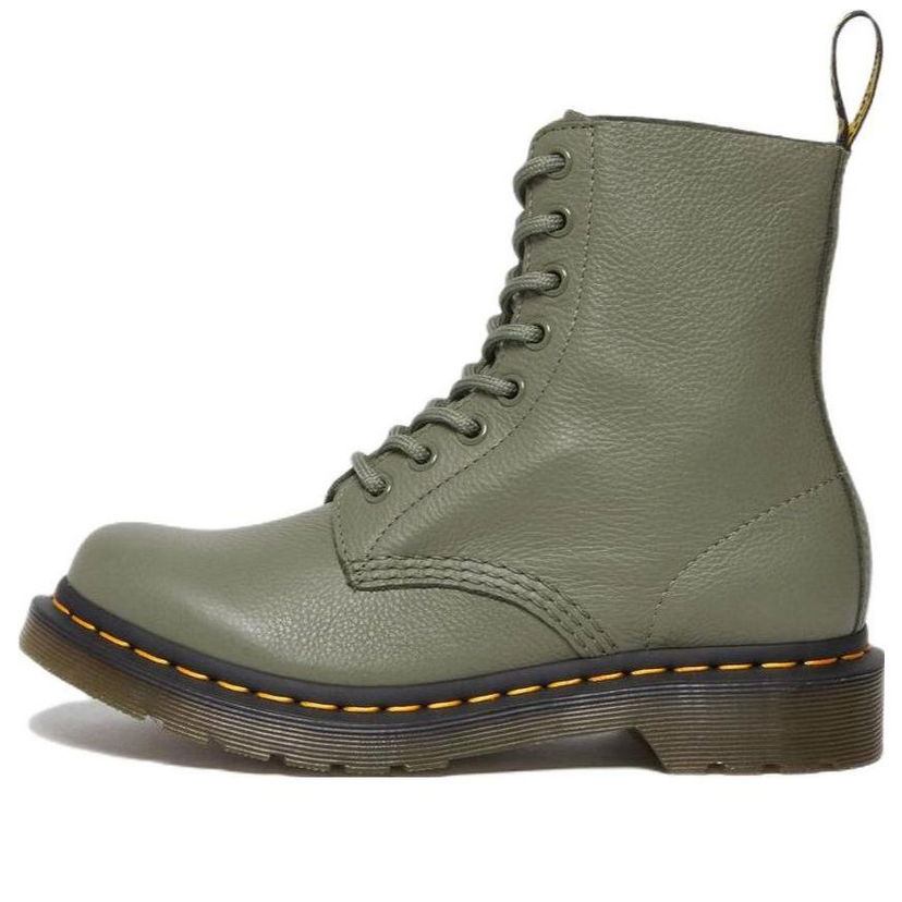 Кецове и обувки Dr. Martens 1460 Pascal Virginia Leather Boots Зелено | 27641384