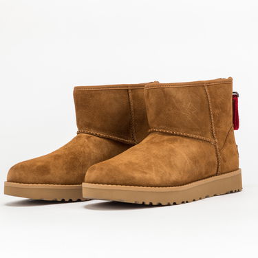 Кецове и обувки UGG Classic Mini Logo Zip "Chestnut" W Кафяво | 1122671 CHE, 1