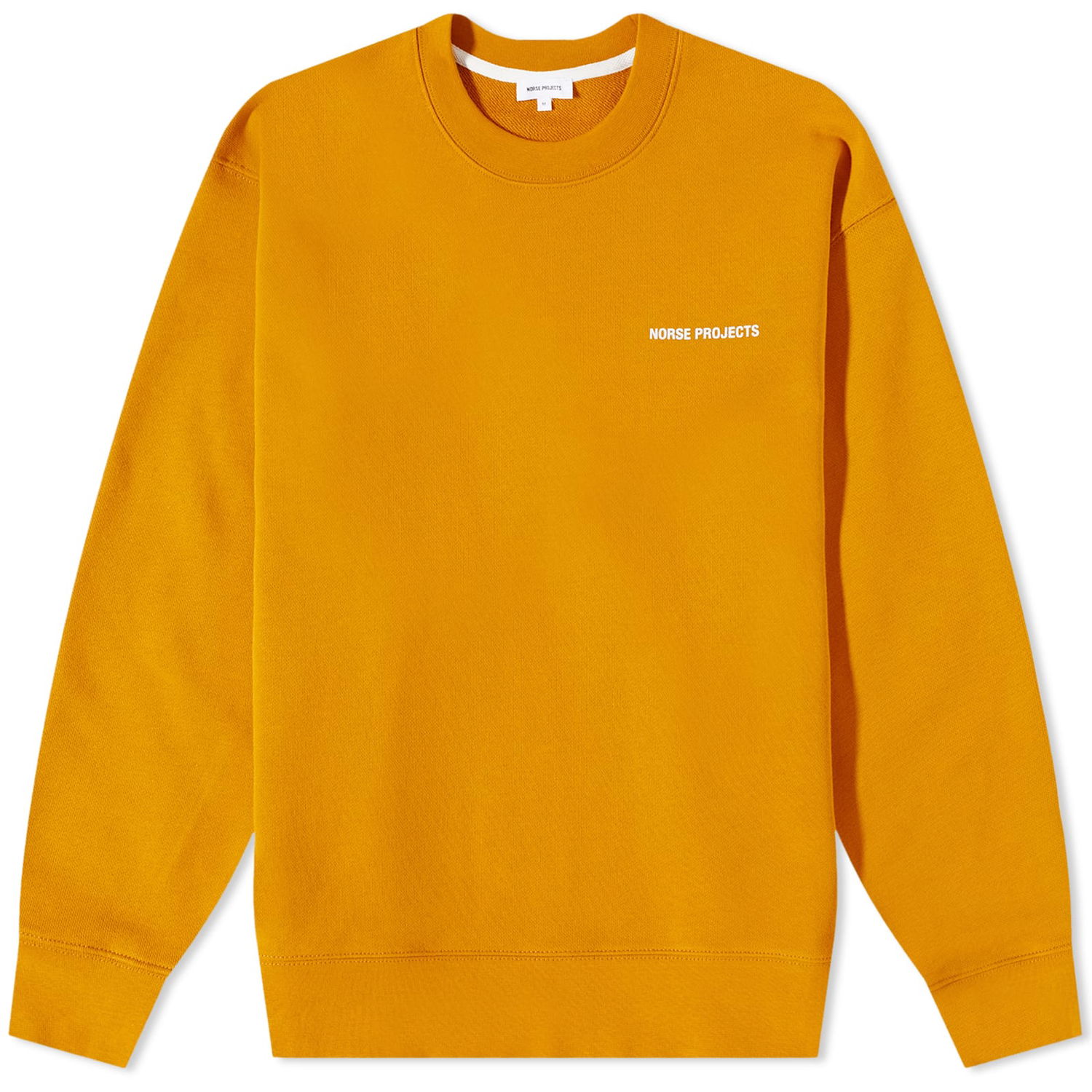 Суитчър NORSE PROJECTS Arne Logo Crew Sweat Turmeric Оранжево
 | N20-1302-8127, 0