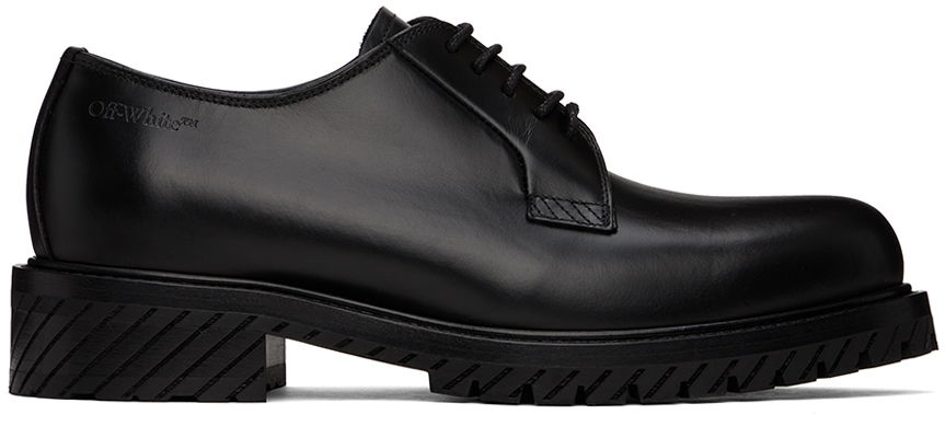 Кецове и обувки Off-White Military Derbys Черно | OMIF028C99LEA0011010, 0