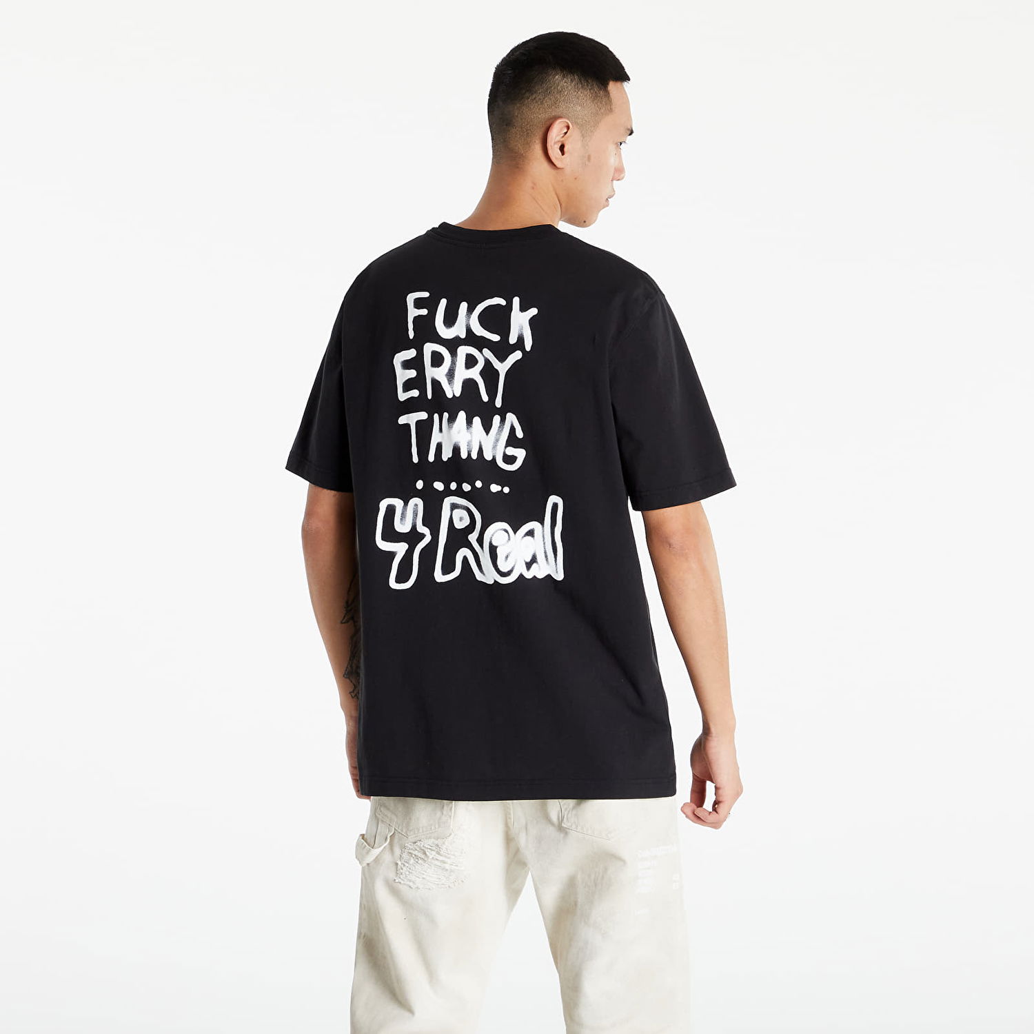 Тениска HERON PRESTON T-Shirt Shortsleeve Черно | HMAA026S22JER0051001, 1