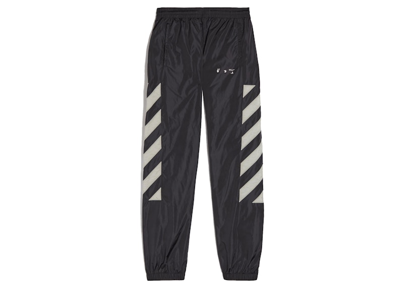 Спортни панталони Off-White Diagonals Trackpants Черно | OMCJ001F21FAB0011017