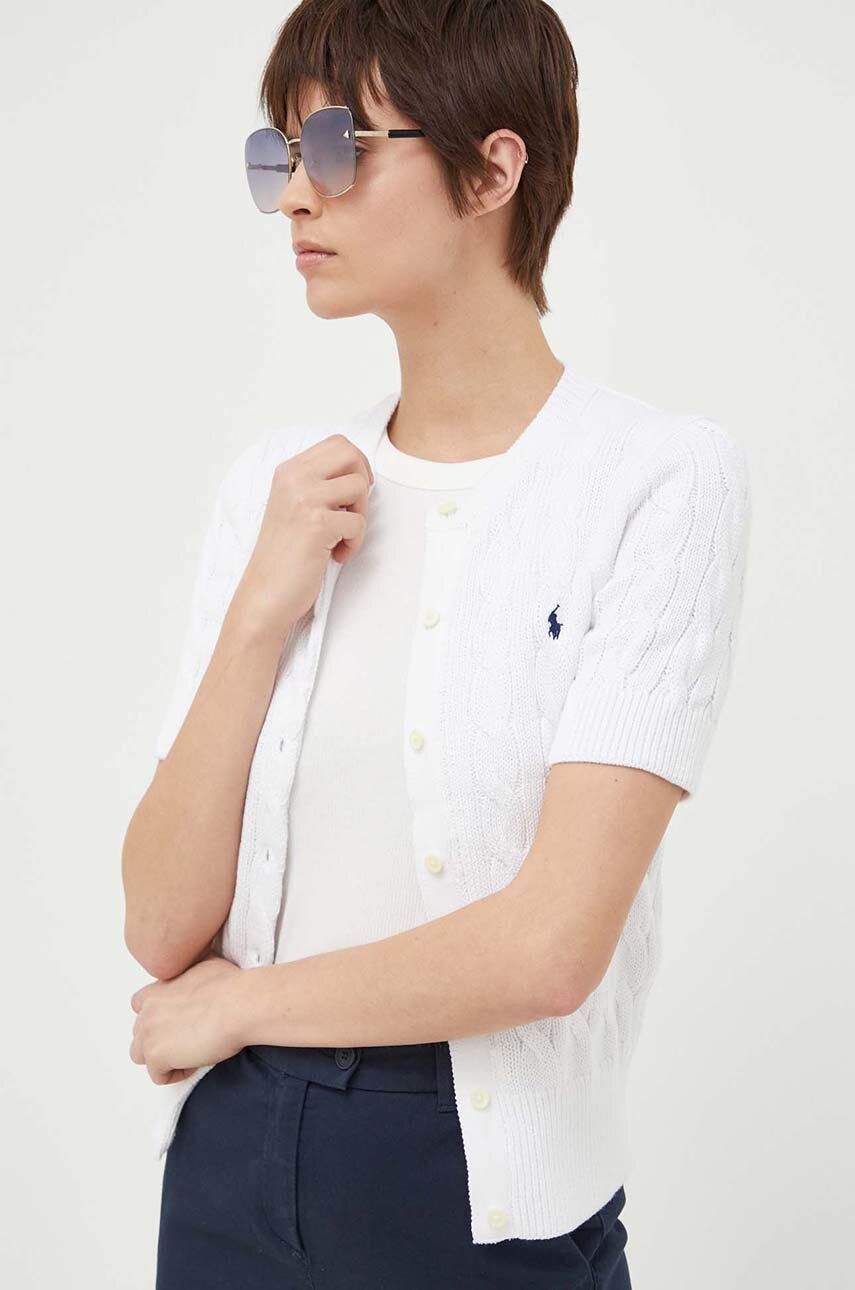 Поло тениска Polo by Ralph Lauren Cotton Polo T-shirt Бяло | 211906814, 0