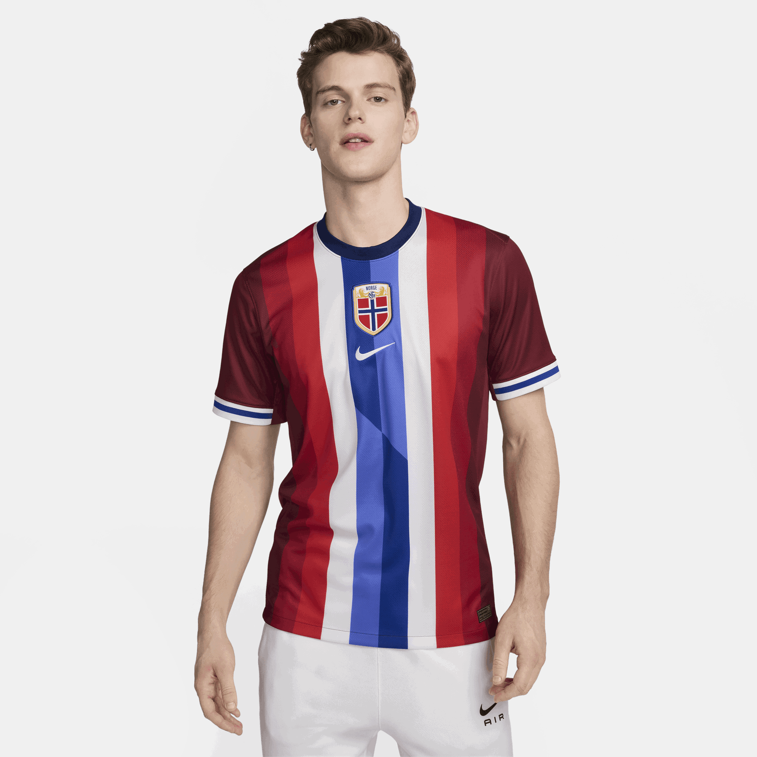 Фланелка Nike Dri-FIT Norway Stadium 2024/25 Replica Червено | FZ0162-677, 1