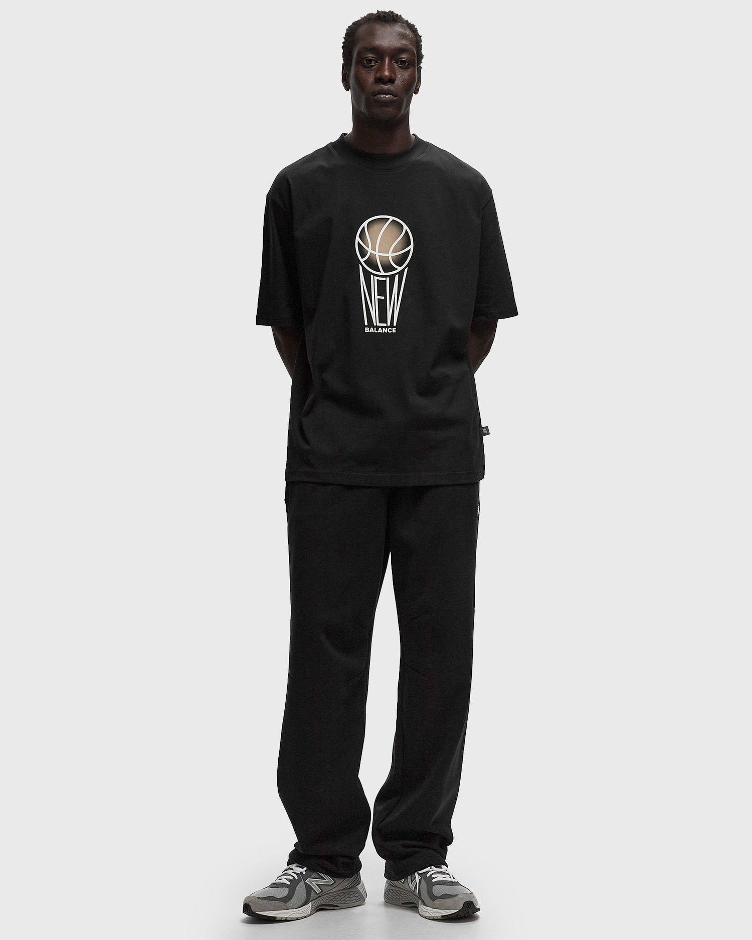 Спортни панталони New Balance Black Sweatpants Черно | NBMP44587BK, 1