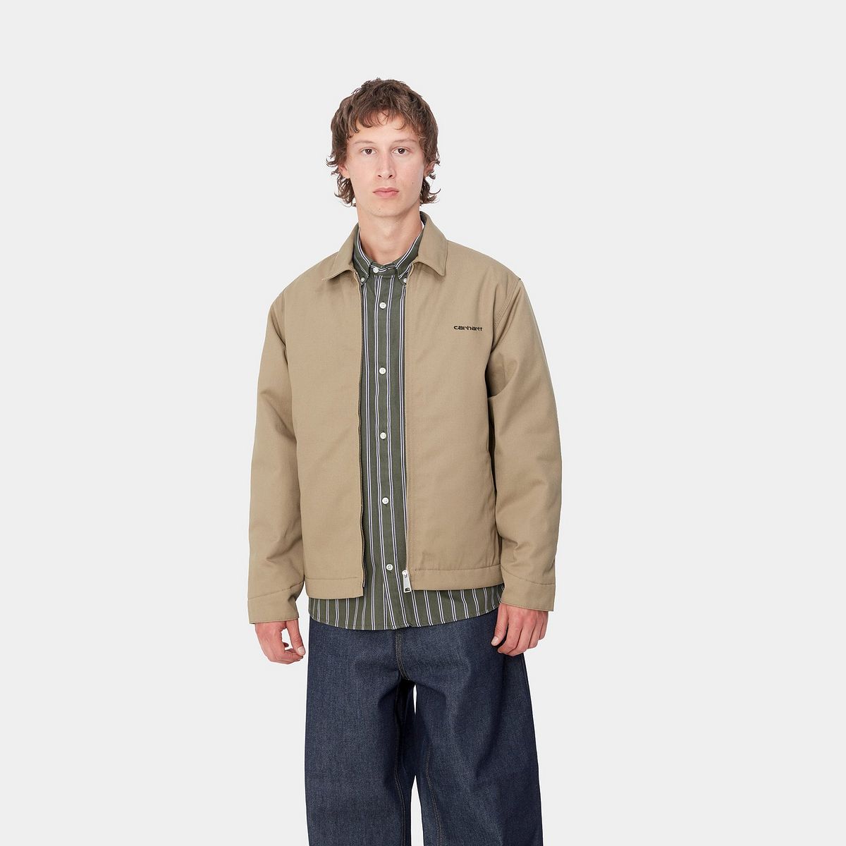 Яке Carhartt WIP Module Script Zip-Up Jacket Бежово | I033763_9, 0