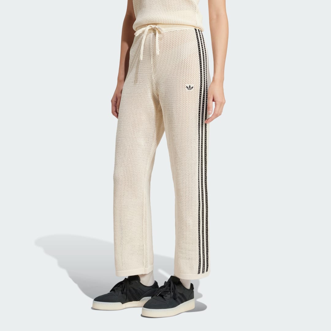 Спортни панталони adidas Originals Originals Crochet Track Pants Бежово | JD1080, 0