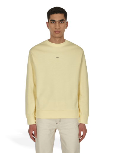 Суитчър A.P.C. Steve Logo Sweat Жълто | COEIP-H27621-DAB