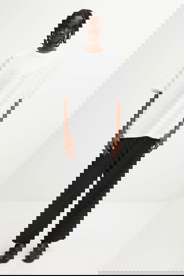 Тениска Carhartt WIP S/S Ray T-Shirt with Embroidered Logo Бяло | I035306.02XX, 4