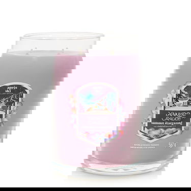 Свещи Yankee Candle Après Ski Collection Signature Large Jar 2 Wicks Summit Stargazing Лилаво | 43495, 3