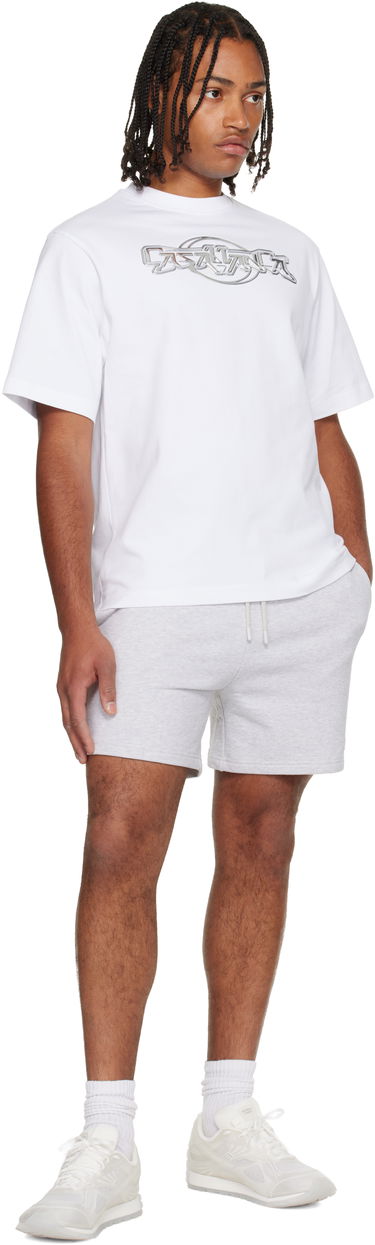 Тениска Casablanca 'Casablanca' Chrome Oversized Short Sleeve T-shirt Бяло | M-AW25-JTS-044-06, 3
