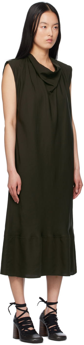 Pокля LEMAIRE Midi Dress Зелено | DR1055 LF1126, 1