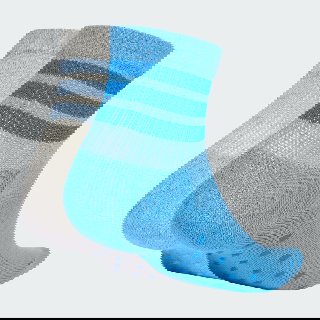 Чорапи adidas Performance Kids' Anti-Slip Quarter Socks Синьо | JW9793, 0