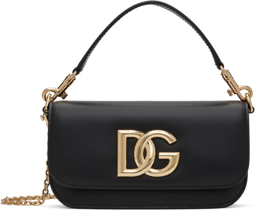 Дамска чанта Dolce & Gabbana Dolce&Gabbana 3.5 Crossbody Bag Черно | BB7603 AW576