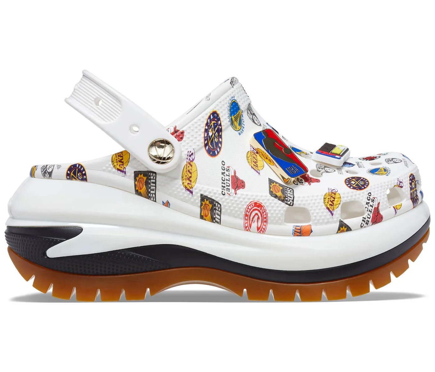 Кецове и обувки Crocs Mega Crush Clog NBA All-Star Game 2023 Бяло | 208469-90H, 0