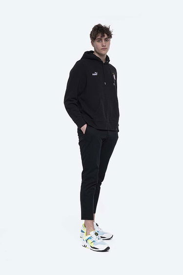 Суитчър Puma Hoodie With Print Черно | 530408.01, 1
