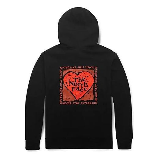 Суитчър The North Face Graphic Hoodie With Red Logo Черно | NF0A81MS-JK3