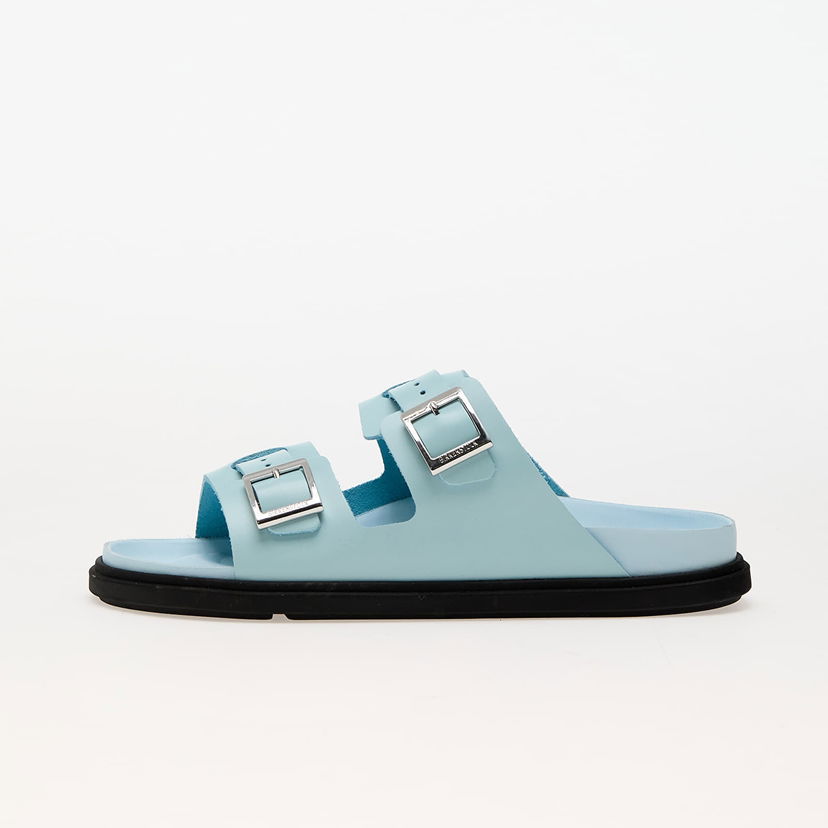 Кецове и обувки Birkenstock St Barths Natural Leather Mineral Blue Синьо | 1026418