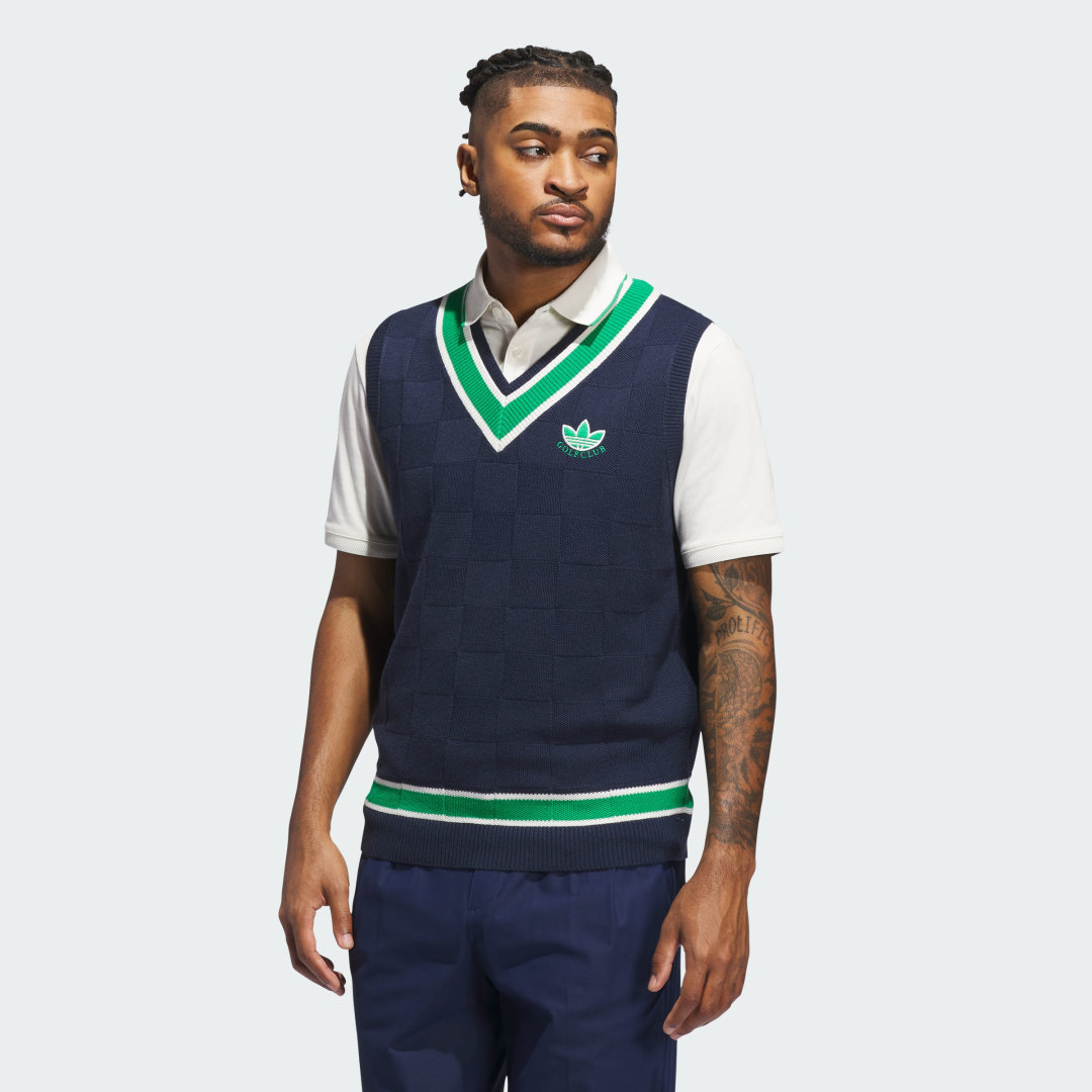 Жилетка adidas Originals Originals Knit Vest Тъмно синьо | JN9736, 0