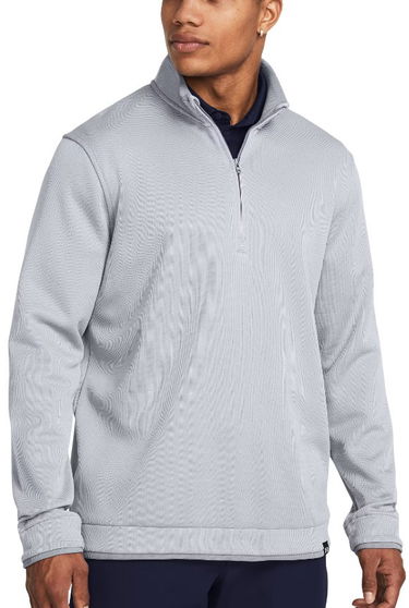 Суитчър Under Armour Storm SweaterFleece Quarter-Zip Pullover Сиво | 1383256-035, 0