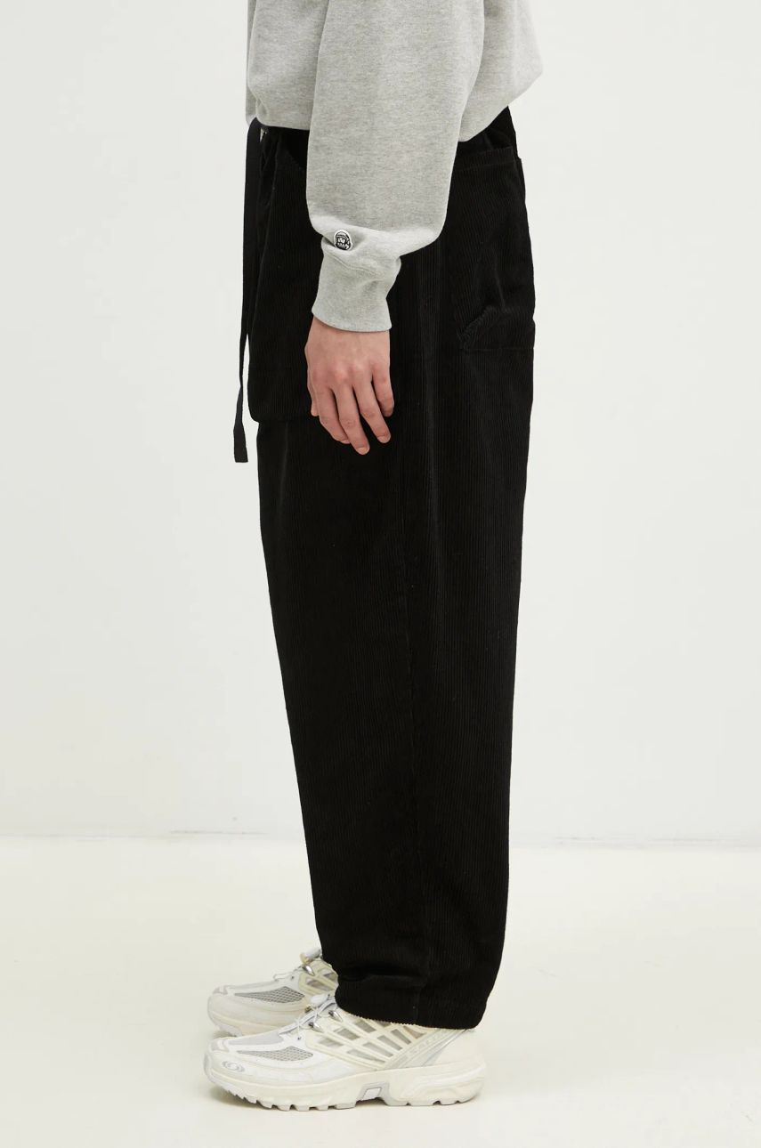 Карго панталони Manastash Manastash 8W Cocoon Corduroy Pants Черно | 7924210013, 1