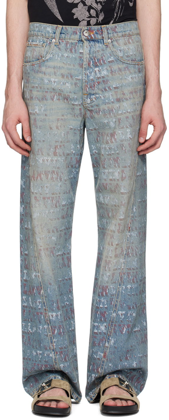 Дънки LANVIN Future x Jeans Синьо | RM-TR0051-D082-P24, 0
