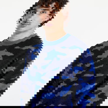 Пуловер Dime DIME Camo Chenille Knit Sweater Синьо | DIME2SP254MAR, 2