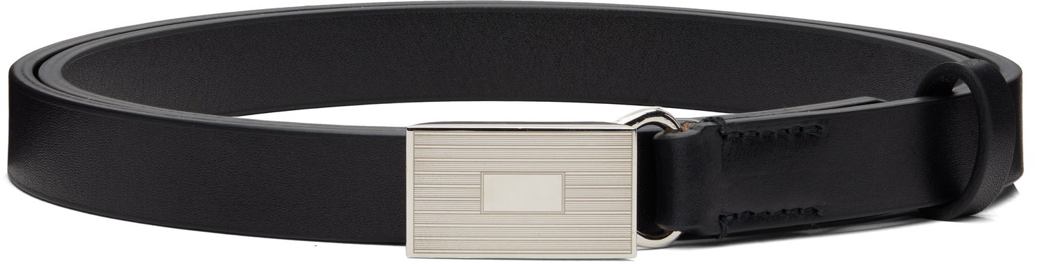 Колани AURALEE AURALEE Slide-Buckle Belt Черно | A00B04RP, 0