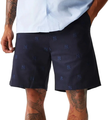 Къси панталони New Era New Era MLB New York Yankees Monogram Shorts Тъмно синьо | 60667820-60667820, 0
