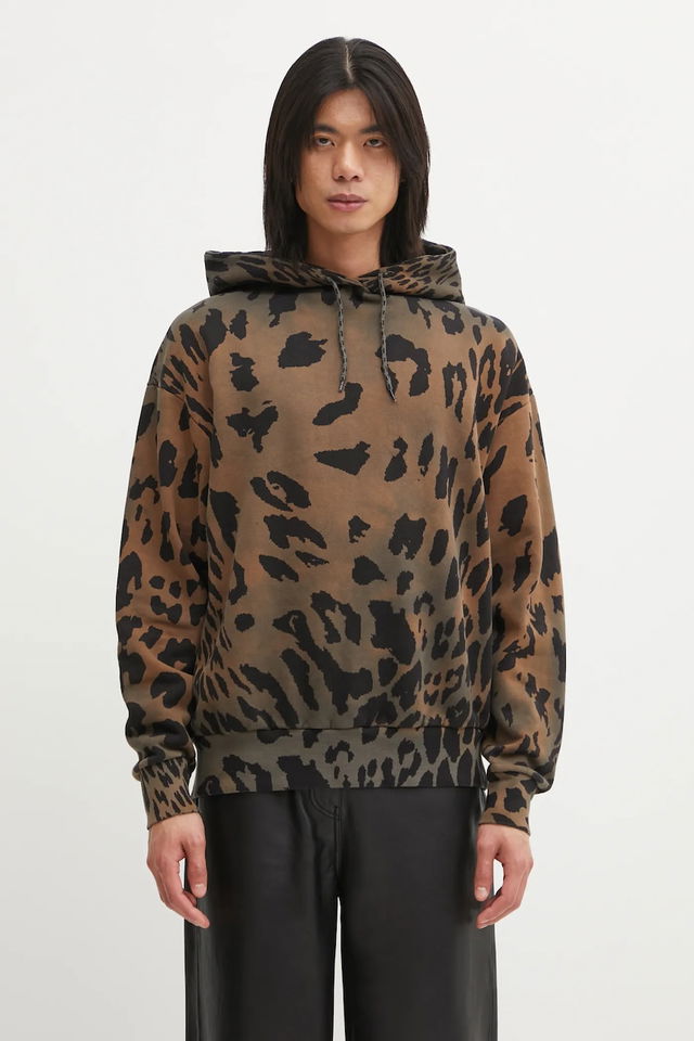 Cotton Leopard Hoodie