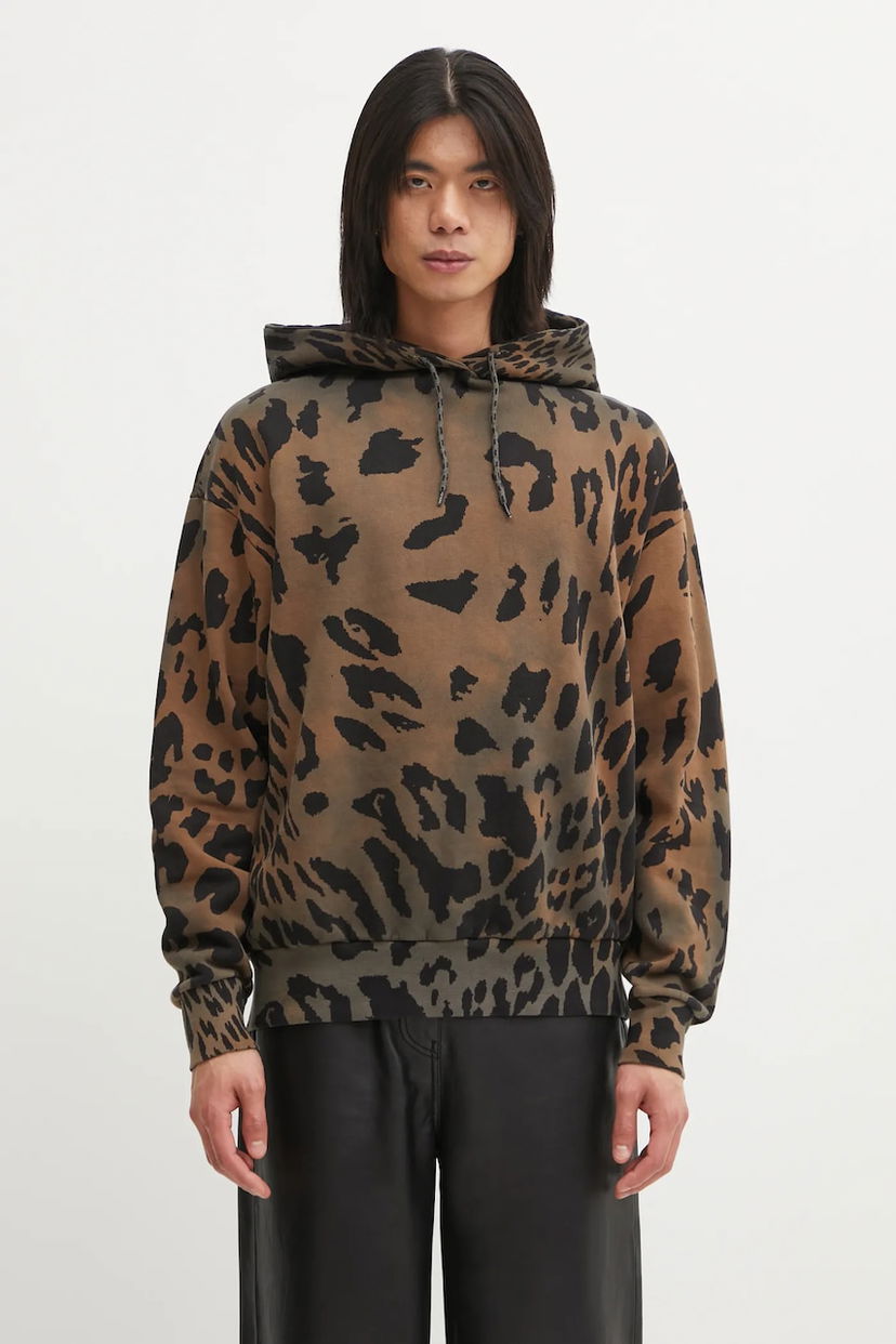 Суитчър Aries Cotton Leopard Hoodie Многоцветен | AR2003404