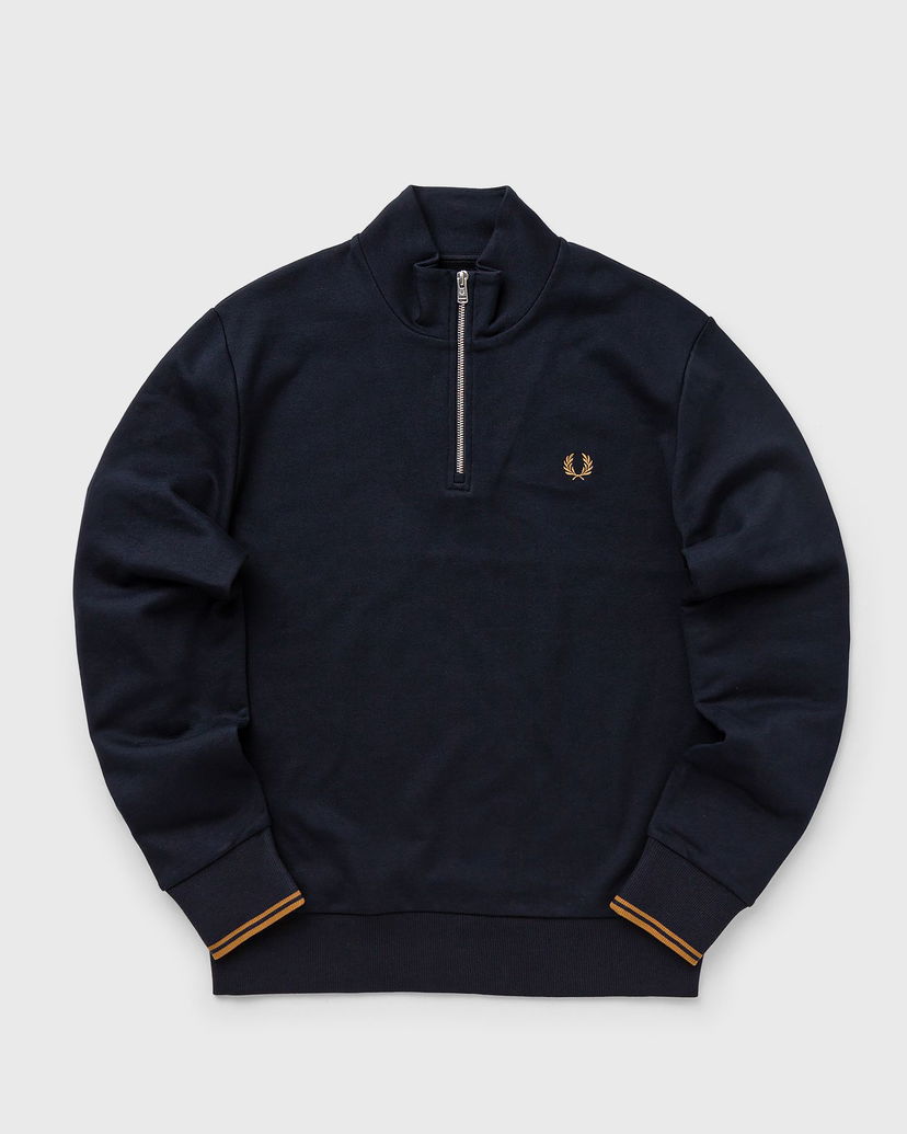 Суитчър Fred Perry HALF ZIP SWEATSHIRT Тъмно синьо | M3574-R63