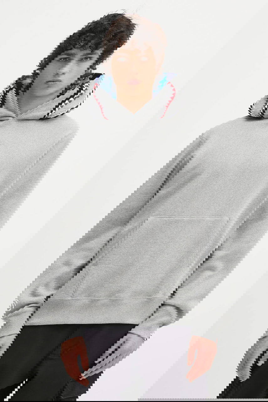 Суитчър BAPE Abc Camo Shark Pullover Hoodie Сиво | 1L30114009, 0