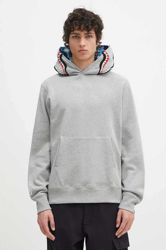 Abc Camo Shark Pullover Hoodie