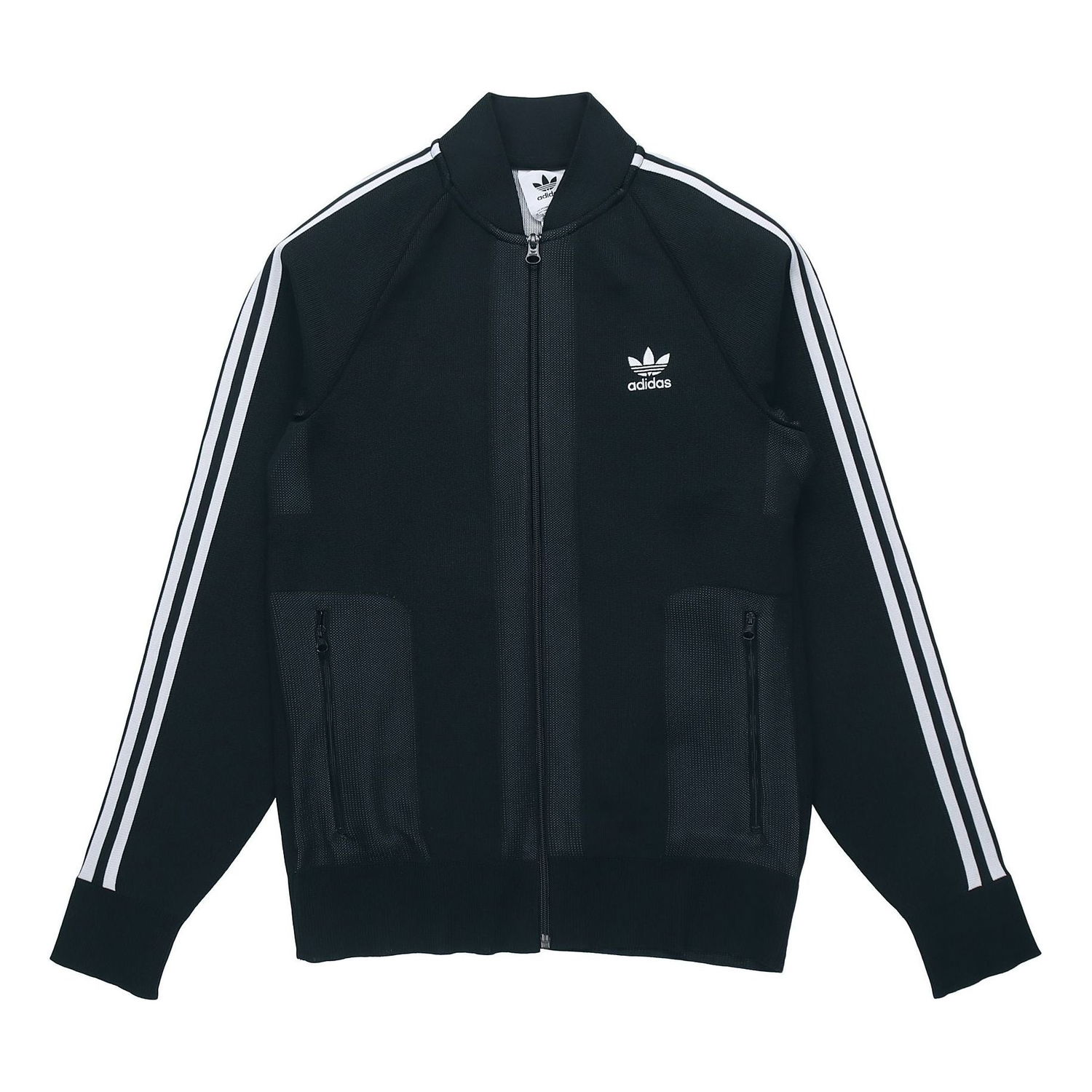 Яке бомбър adidas Originals Originals Knit Track Jacket Черно | DH5758, 0