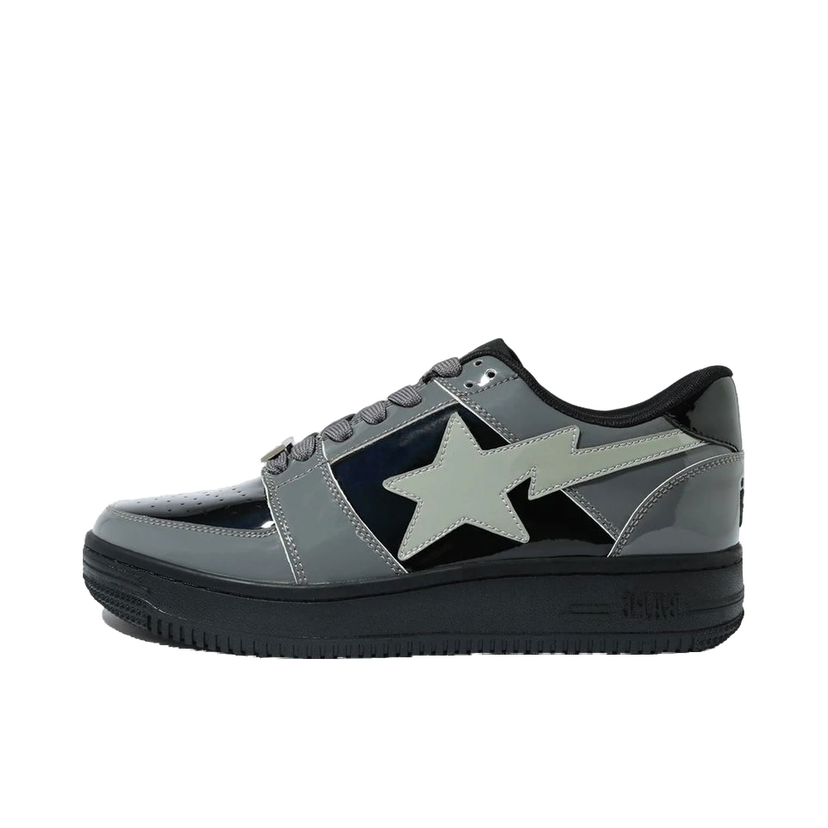 Кецове и обувки BAPE Bape Sta Low "Black Grey" Сиво | R00024188