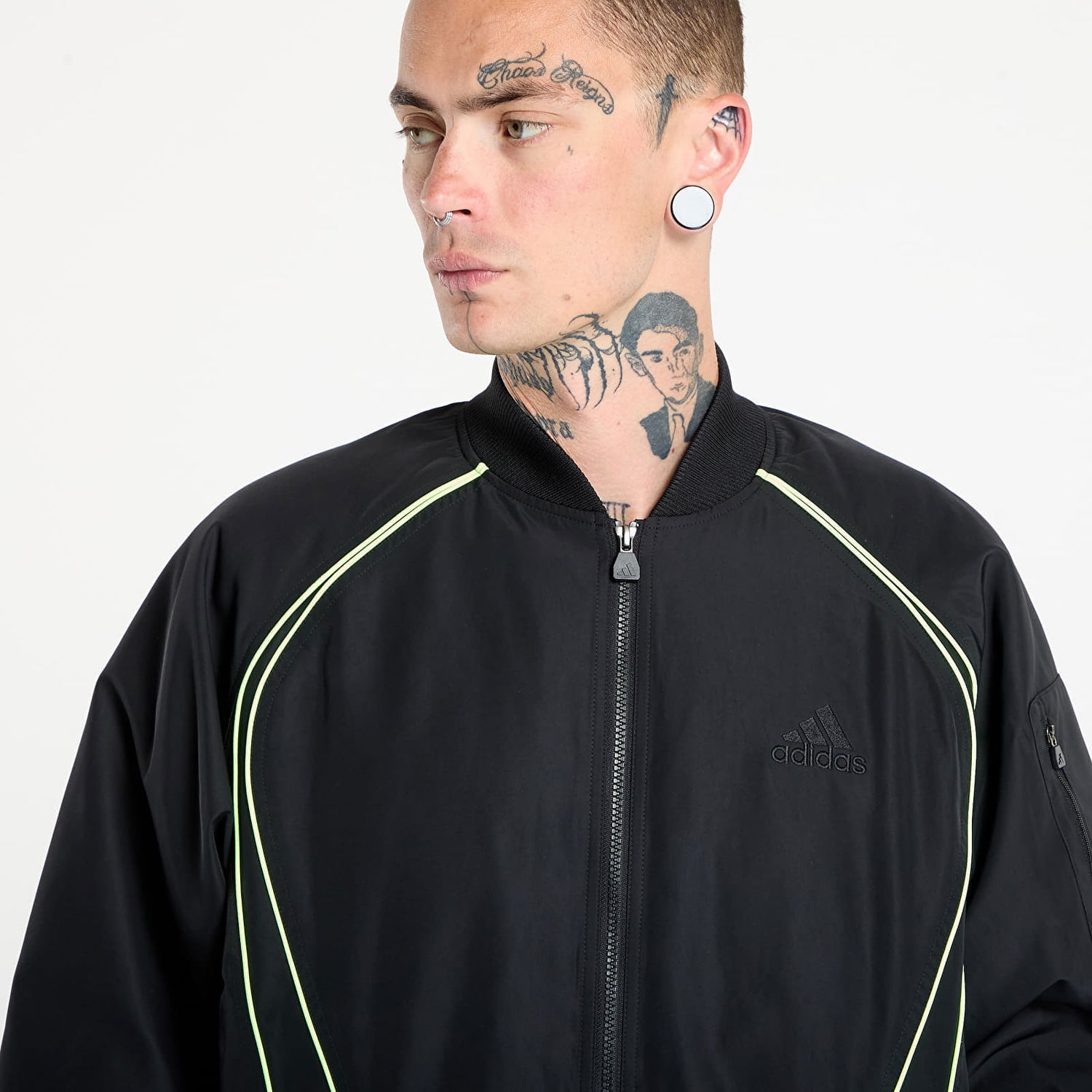 Яке бомбър adidas Originals Teamgeist Padded Jacket Черно | JX4082, 1
