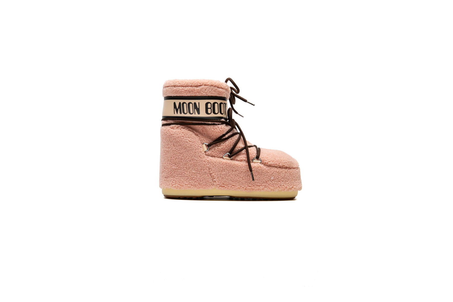 Кецове и обувки Moon Boot Moon Boot Icon Low Fleece Boots Розово | 80D1409700-J001, 0