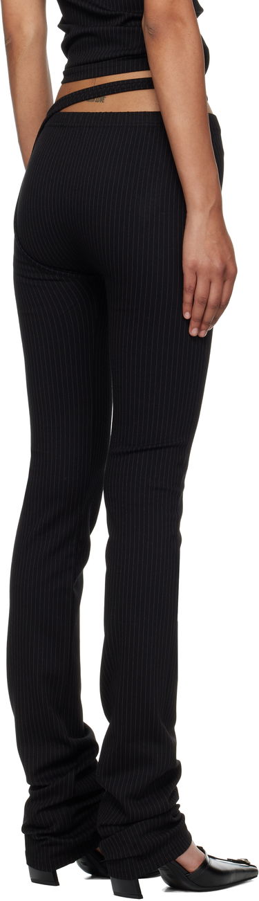 Клинове Ottolinger Ottolinger Ada Pinstripe Leggings Черно | 102-800603-03, 2